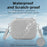BRDRC For DJI Osmo Pocket 3 PU Leather Travel Shoulder Bag Plush Liner Carrying Case - 7