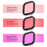 For GoPro 9 / 10 / 11 / 12 Waterproof Case Tempered Glass Film Filter Anti-fog Sheet Set - 6