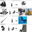 54-in-1 Accessories Kit for GoPro Hero 12 11 10 9 Waterproof Case Silicone Cover Tempered Glass Flim - 5