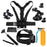 Universal 10-in-1 Sports Camera Accessories Kit for GoPro Hero 5 / 6 / 7 / 9 / 10 / 11 / 12 / 13 / DJI - 1