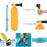 26-in-1 For GoPro Action Camera Universal Shooting Accessories Chest Strap Buoyancy Rod Kit - 3