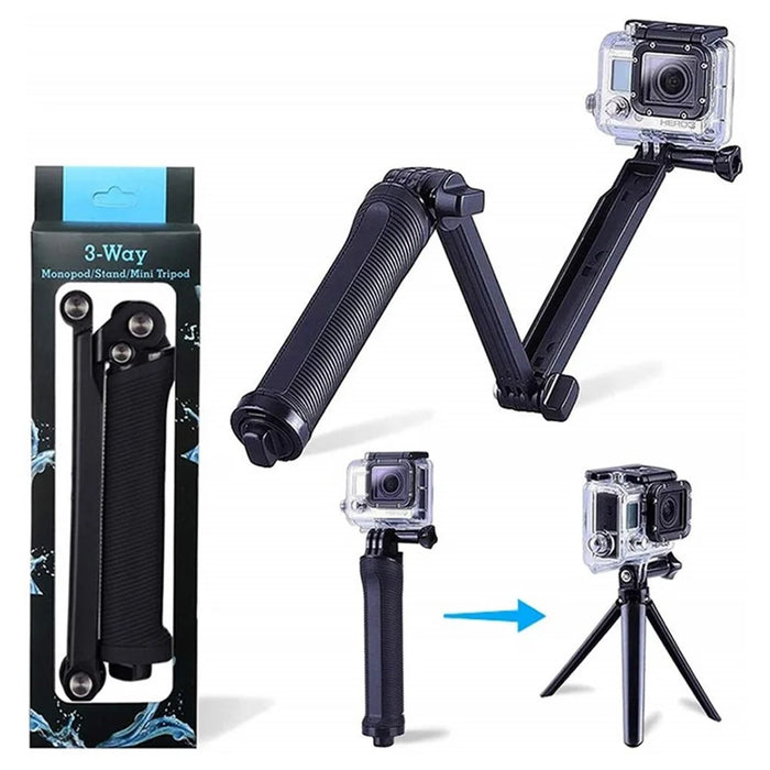 26-in-1 For GoPro Action Camera Universal Shooting Accessories Chest Strap Buoyancy Rod Kit - 4
