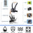11-in-1 For GoPro Action Camera Accessories Kit Head Chest Strap Chin Bracket Phone Holder Set - 6