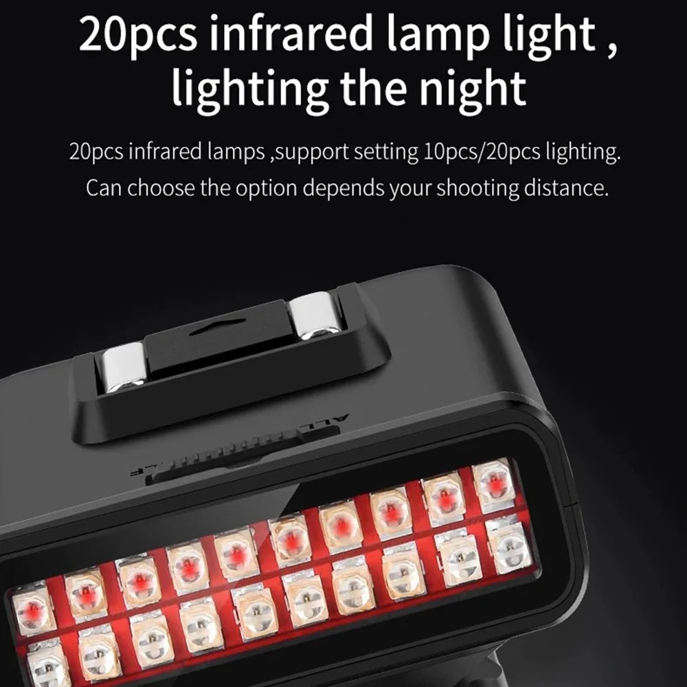 ORDRO LN-3 Video Camera IR Night Vision Light for Camcorder DSLR Photography - 6
