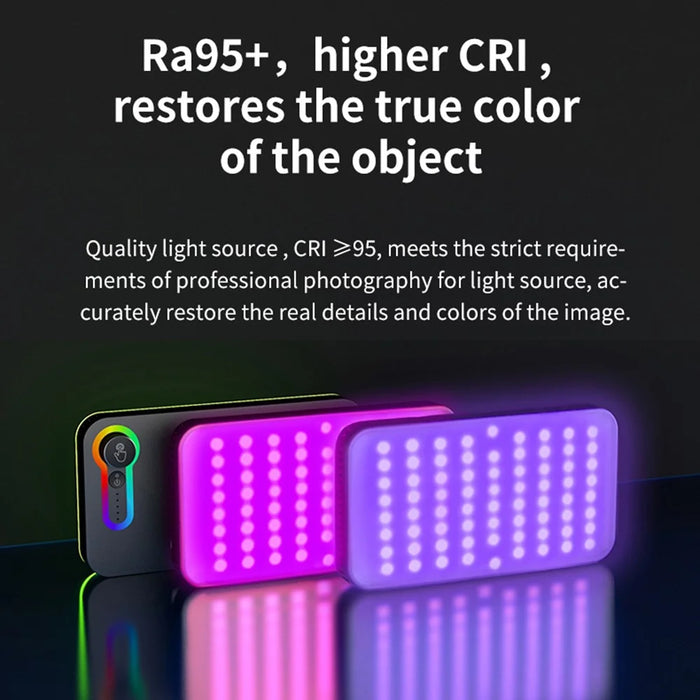 ORDRO SL-120 2500K-10000K Stepless Brightness Adjustable RGB Full Color Camera Fill Light - 6