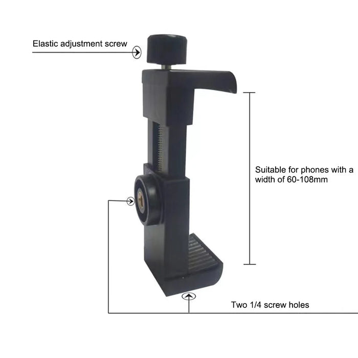 5-in-1 Action Camera Accessories Kit Head Strap with Phone Clip and Wrench for GoPro - 5