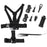 Universal Camera Chest Head Mount Strap Plastic+Alloy+Nylon Phone Clip Holder Bracket - 1