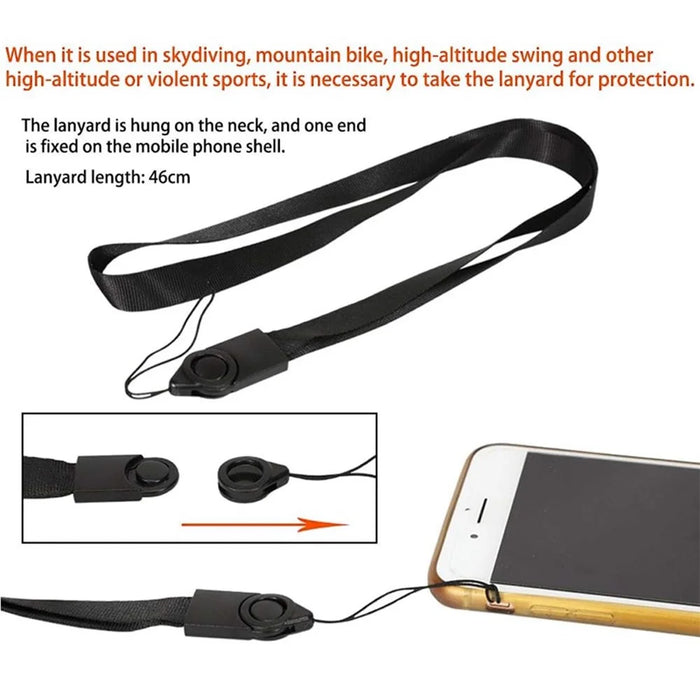 Universal Camera Chest Head Mount Strap Plastic+Alloy+Nylon Phone Clip Holder Bracket - 2