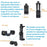 Universal Camera Chest Head Mount Strap Plastic+Alloy+Nylon Phone Clip Holder Bracket - 3