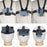 Universal Camera Chest Head Mount Strap Plastic+Alloy+Nylon Phone Clip Holder Bracket - 4