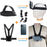 Universal Camera Chest Head Mount Strap Plastic+Alloy+Nylon Phone Clip Holder Bracket - 5