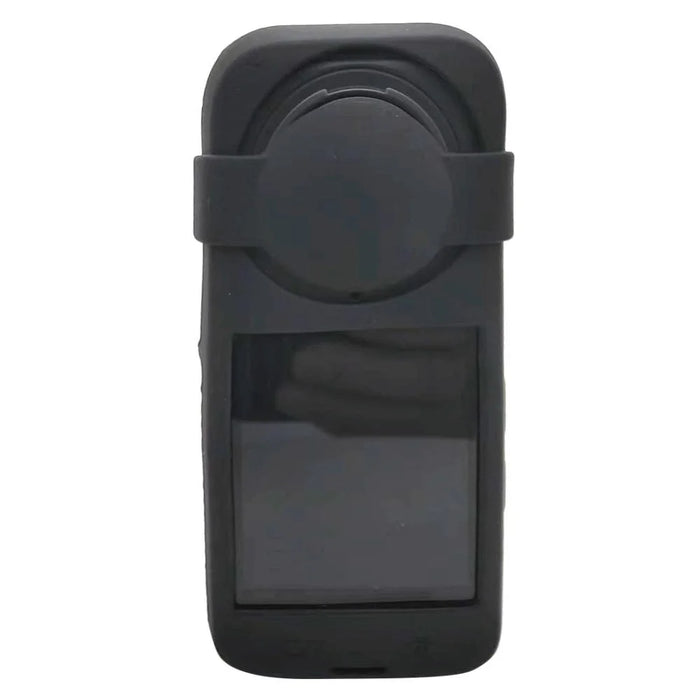 For Insta360 X4 Action Camera Silicone Case Drop Protection Sleeve Cover - Black - 1
