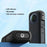 For Insta360 X4 Action Camera Silicone Case Drop Protection Sleeve Cover - Black - 4
