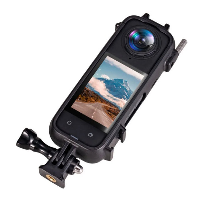 For Insta360 X4 Sports Camera Plastic Protective Frame with 2 Cold Shoe Interface - 5