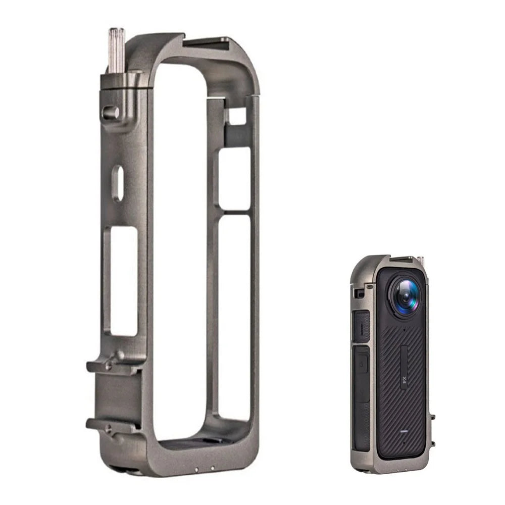 For Insta360 X4 Aluminum Alloy Camera Cage Frame Cover Camera Case - 1