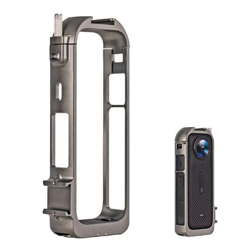 For Insta360 X4 Aluminum Alloy Camera Cage Frame Cover Camera Case - 1
