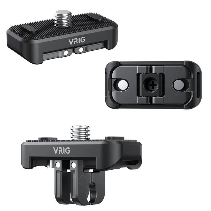 VRIG For Insta360 X4 Action Camera Aluminum Alloy Magnetic Quick Release Adapter - 2