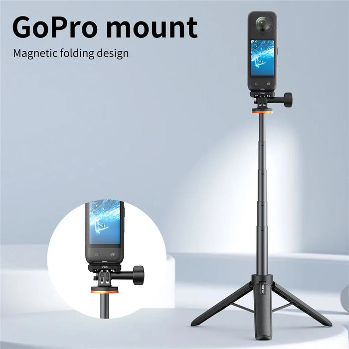 VRIG For Insta360 X4 Action Camera Aluminum Alloy Magnetic Quick Release Adapter - 5