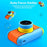 D7 2.4 Inch IPS Screen Dual Lens HD Kids Digital Camera Video Recorder - Splicing Blue - 7