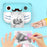 C3 Kids Cute Cartoon Instant Print Camera 2.4-inch IPS HD Screen Children Camcorder Toy - Blue - 1
