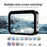 D6 3 Lens CCD Camera 4K Digital Camcorder Touchscreen Card Camera with 8GB Memory Card - Black - 7