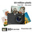 D7 Student Digital Camera 64MP HD CCD WiFi 4K Video Recorder Card Camera with 128GB Memory Card - Black - 2