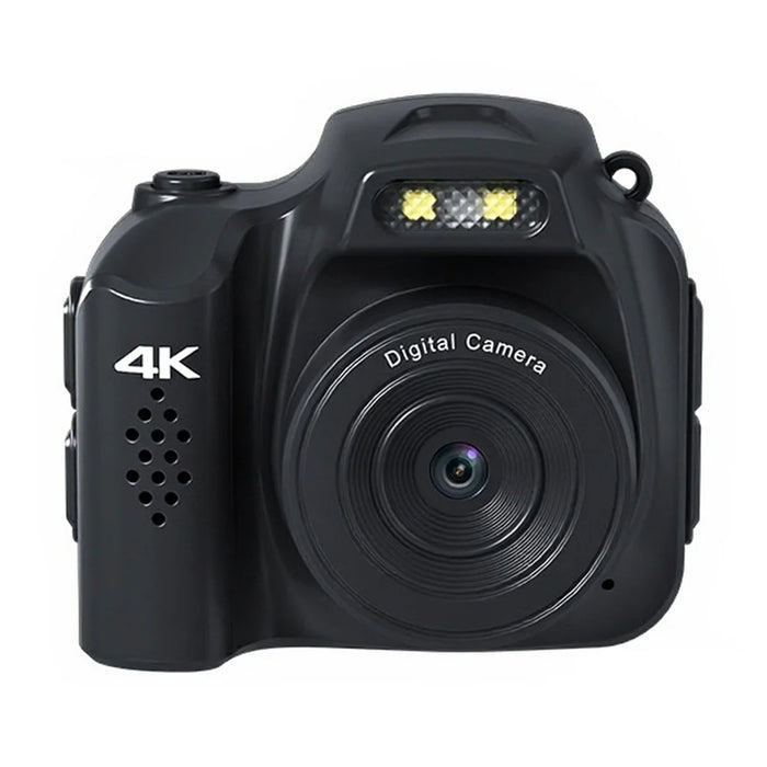 HJD-02 Mini Digital Camera For Kids Students 4K Video Recorder 64MP Portable Camera Travel Gift - Black - 1
