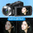 Handheld DV 4K Ultra 80MP Digital Camera with 64GB TF Card / 2 Batteries for Outdoor Travel 18X Digital Zoom 3.0 Inch IPS Screen Camcorder - 2