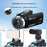 Handheld DV 4K Ultra 80MP Digital Camera with 64GB TF Card / 2 Batteries for Outdoor Travel 18X Digital Zoom 3.0 Inch IPS Screen Camcorder - 3