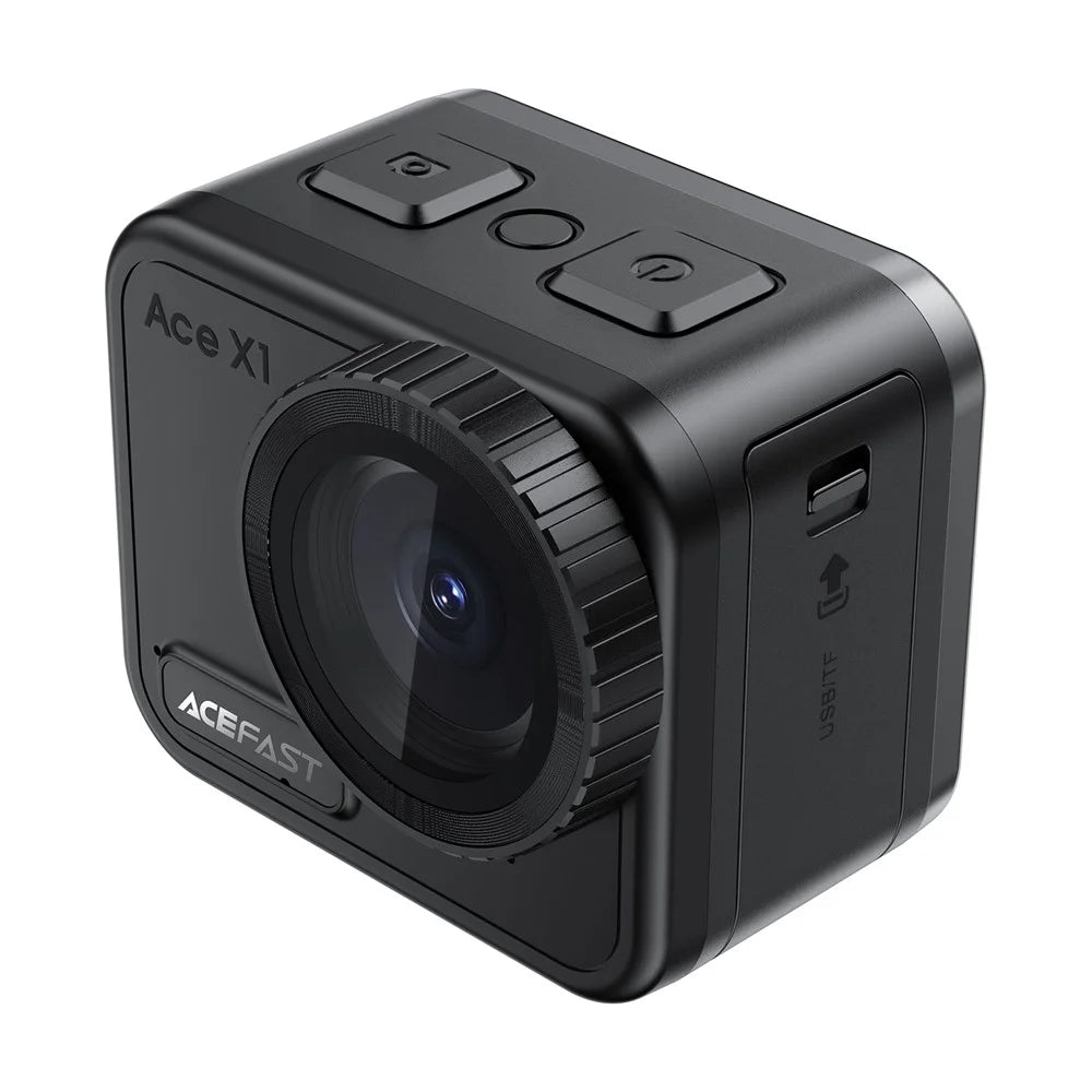 ACEFAST X1 4K Action Camera IPX8 Waterproof EIS Stabilization 2.1 Inch LCD Screen Wide Angle Dashcam - 1