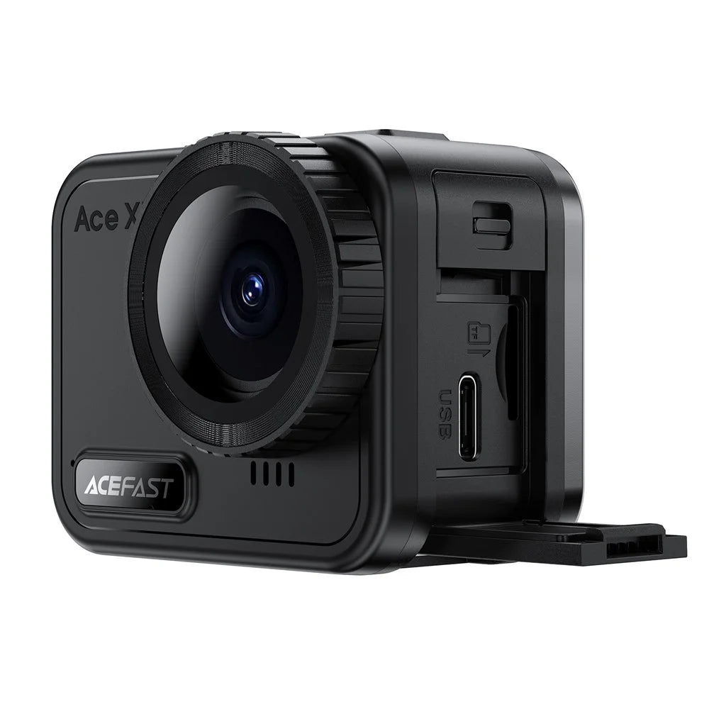 ACEFAST X1 4K Action Camera IPX8 Waterproof EIS Stabilization 2.1 Inch LCD Screen Wide Angle Dashcam - 5