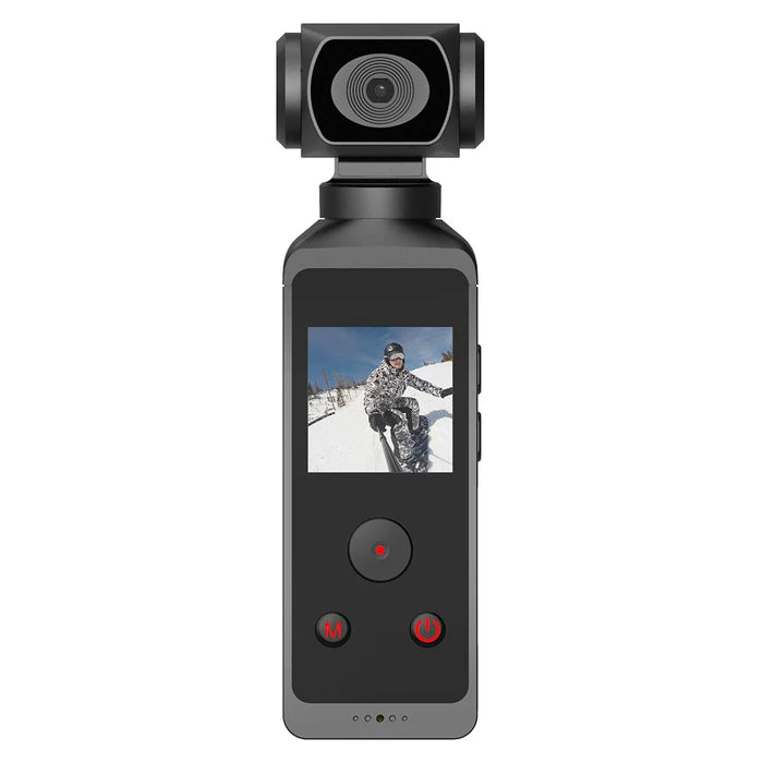 850H 4K Sports Digital Camera with 270 Degree Rotating Lens Action Cam EIS Anti Shake HD Handheld Camcorder - Black - 2