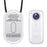 D100 2K Thumb Camera Portable Wearable Camera Magnetic Pocket Camera with Neck Strap (without TF Card) - White - 1