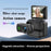 LK-018 Action Camera 2.0 inch Flip Screen 1080P Magnetic Detachable Sports Thumb Camera for Vlog - Black - 2