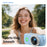 LK-018 Action Camera 2.0 inch Flip Screen 1080P Magnetic Detachable Sports Thumb Camera for Vlog - Black - 4