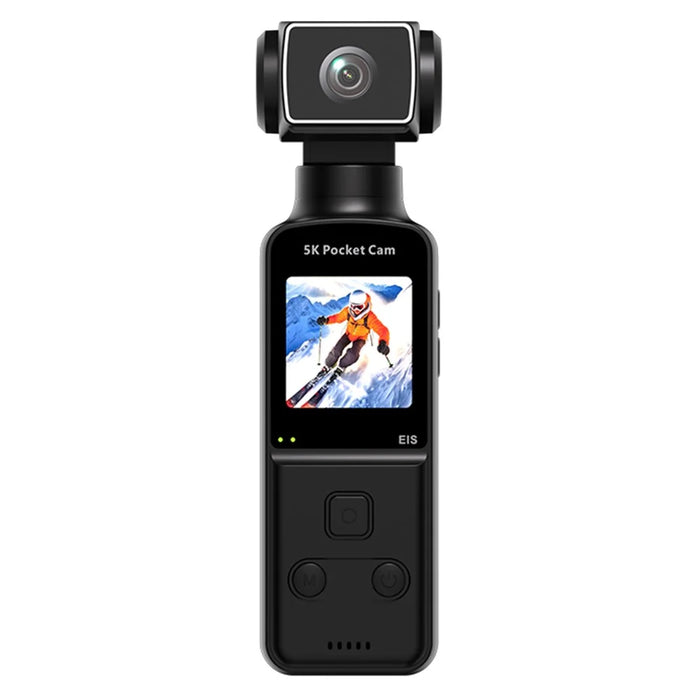K1 5K Action Camera Waterproof Sports Cam EIS Stabilization WiFi 1.3" LCD Camera - Black - 2