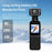 K1 5K Action Camera Waterproof Sports Cam EIS Stabilization WiFi 1.3" LCD Camera - Black - 5