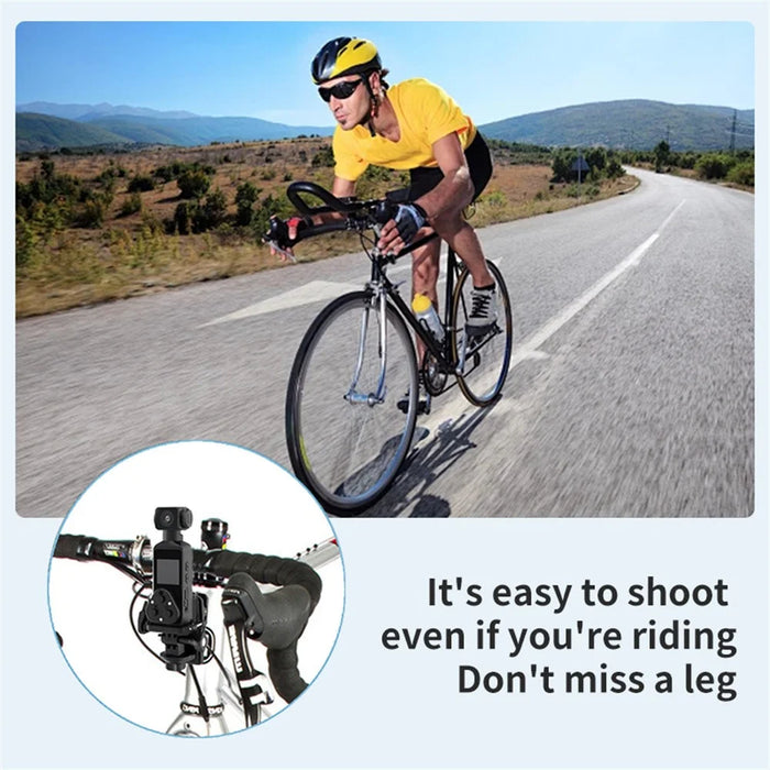 K1 5K Action Camera Waterproof Sports Cam EIS Stabilization WiFi 1.3" LCD Camera - Black - 7