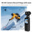 K2 Action Camera 4K Pocket Camera WiFi HD Sports Camera 270 Degree Manual Rotation Cam - Black - 7
