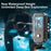 K8 5K 30m Underwater Waterproof Action Camera WiFi Dual Screen Remote Control Camera for Diving Cycling Vlog - Black - 4