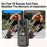 K8 5K 30m Underwater Waterproof Action Camera WiFi Dual Screen Remote Control Camera for Diving Cycling Vlog - Black - 5