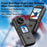 K8 5K 30m Underwater Waterproof Action Camera WiFi Dual Screen Remote Control Camera for Diving Cycling Vlog - Black - 6