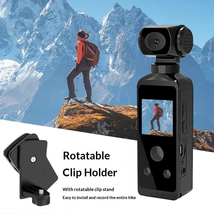 H850 Portable 4K Action Camera EIS Stabilization Handheld Vlog Camera with Waterproof Case - Without Memory Card - 3