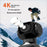 H850 Portable 4K Action Camera EIS Stabilization Handheld Vlog Camera with Waterproof Case - Without Memory Card - 6