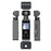 H850 5K Action Camera 270 Degree Rotating Lens 1.33 Inch IPS Screen Sports Camera with Waterproof Case - Without Memory Card - 2