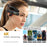 S111PRO First Person View Wearable Camera 0.96 Inch IPS Screen 4K Video Recording Head-Mounted Action Camera for Cycling Fishing - Black - 3