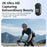 DM50 2K HD Mini Sport Camera 140 Degree Wide Angle Dual Screen Sports Camera for Cycling (High-end Version) - Black - 5