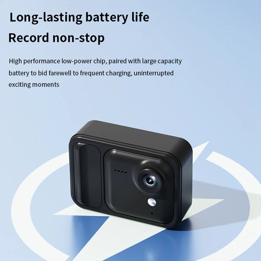 M36 Action Camera 2K HD 1.54 inch Screen Magnetic Detachable Sport Camera for Cycling Outdoor - Black - 5