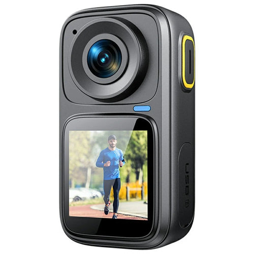 M26 4K Action Camera Dual Screen 30m Waterproof 6-Axis Stabilization for Cycling Swimming - Black - 1