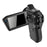 CD-V03 8K Vlogging Camera 270 Degree Flip Screen 16X Digital Zoom WiFi Handheld Camcorder for Travel - Black - 1